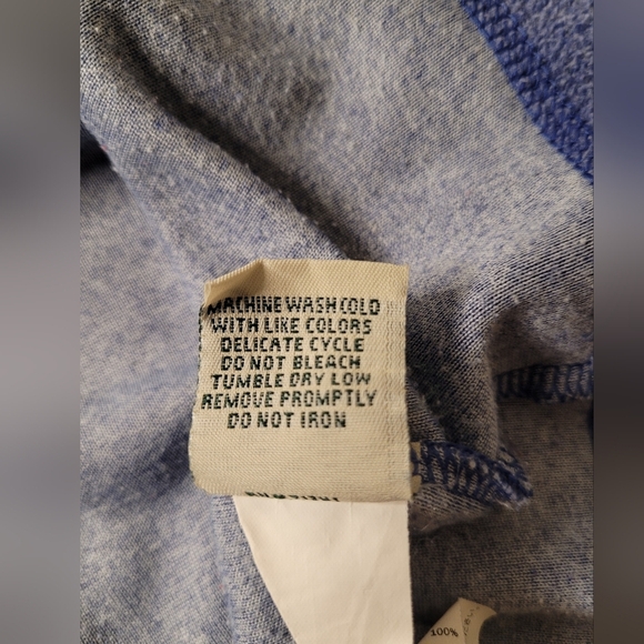 L.L. Bean Fleece Purple Quarter Zip Sweater sz M 247229 - Picture 9 of 10